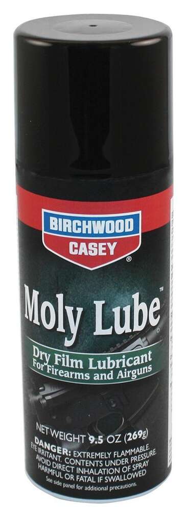 Cleaning Equipment Birchwood Casey Ready Series MOLY LUBE LUBRICANT 9.5OZ AEROSL